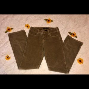 brown levi’s corduroy bootcut jeans